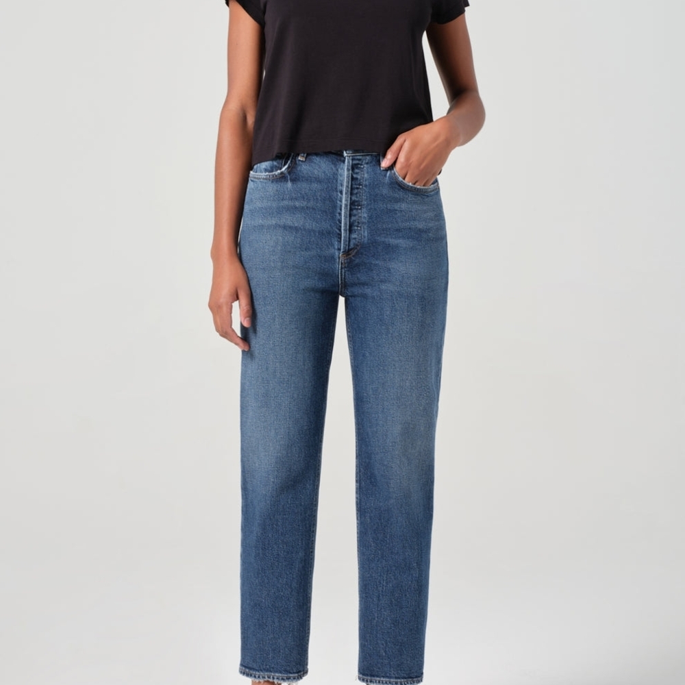 Agolde Women's 90's Pinch Waist Crop Size 25